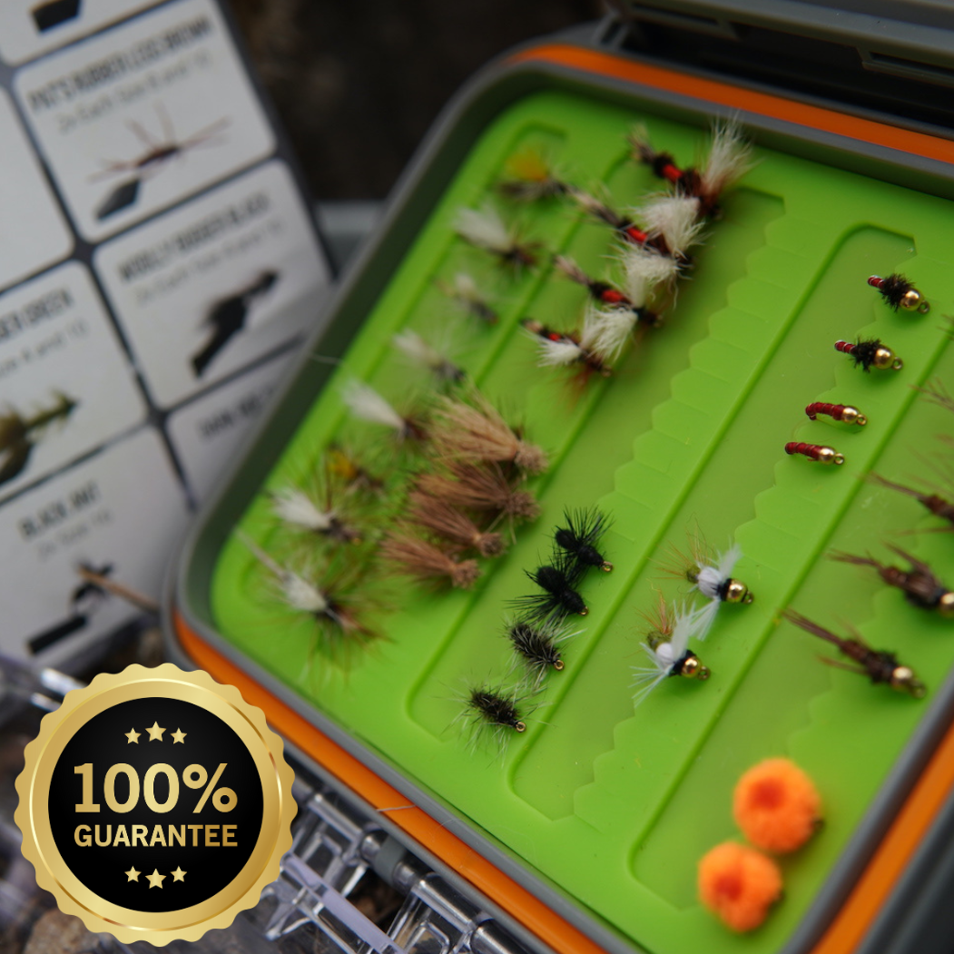 Guide's Stash Fly Fishing Flies Kit Assortment Of 48 Hand, 45% OFF